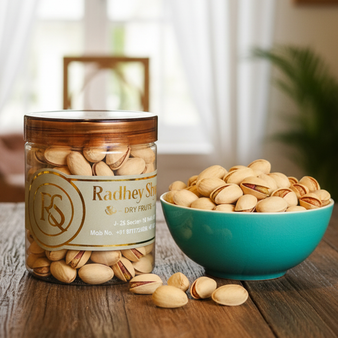 Radhey Shyam Premium Pistachio Nuts (Irani Pista)